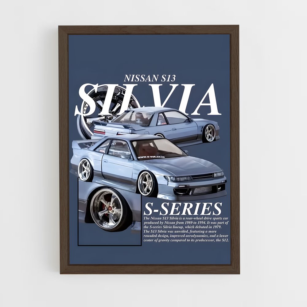 Poster Silvia Legends – affiche Nissan (vue 5)